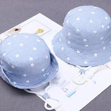 Load image into Gallery viewer, Children Summer Hats Kids Star Sun Caps For Boys And Caps New Baby Fisherman Hat In Modern Star Design
