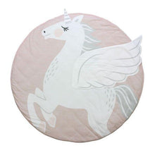 Load image into Gallery viewer, Play Mat Cartoon Animal Baby Mats Newborn Infant Crawling Cotton Round Floor Carpet Rugs Mat for Kids Room Nursery Decor
