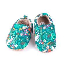 Load image into Gallery viewer, Newborns Soft Baby First Walkers Infant Toddler Shoes Cute Flower Soles Durable Crib Shoes Kids Footwear
