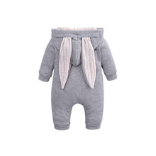 Load image into Gallery viewer, Modern New Lucury Newborn Baby Clothes Bunny Baby Rompers Cotton Hoodie Rabit Romper For Baby
