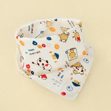 Load image into Gallery viewer, Infant Kids Baby Unisex Feeding Saliva Towel Dribble Triangle Bandana Bibs Burp Cloths Baby Gifts
