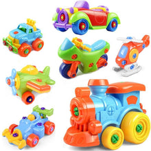 Load image into Gallery viewer, Early Learning Education Screw Nut Group Installed Plastic 3d Puzzle Disassembly Motorcycle Kids Toys for Children Jigsaw
