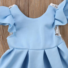 Load image into Gallery viewer, Luxury Modern Elegant Baby Girl Tops Bow Dresses Lace Ball Gown Tutu Party Dress Sundress Baby Girls Princess Clothing Style
