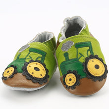 Load image into Gallery viewer, Newborn Soft Genuine Leather Anti Slip High Quality Baby Shoes First Walkers Baby Skid-Proof Shoes
