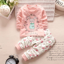 Load image into Gallery viewer, Baby Boy Clothes Cotton Clothing Sets Cartoon Long-sleeved T-shirt Pants Infant Clothes 2pcs Ste For Boys and Girls Kids
