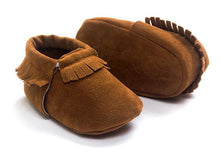 Load image into Gallery viewer, Baby PU Soft Soled Non-slip Leather Shoe For Autumn And Winter Warm Comfortable Shoes
