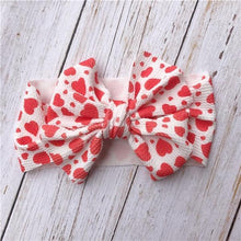 Load image into Gallery viewer, Infant Nylon Print Fabric Headband Baby Girl Headbands for Girls  Bows Baby Turban Headwrap Newborn Hairband For Girls
