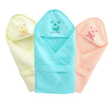 Load image into Gallery viewer, Baby Blanket Infant Cotton Breathable Envelop Swaddle Blankets For Newborn Baby Hooded Sleepsack
