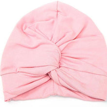 Load image into Gallery viewer, Indian Baby Turban Hat Cotton Baby Girls Kids Turban Headband Hair Head Bands Wrap Accessories for Children
