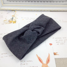 Load image into Gallery viewer, Modern Baby Girl Headband Autumn Winter Twist Knot Hair Band Knit Cotton Elastic Headbands Turban
