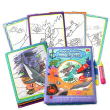 Load image into Gallery viewer, Coolplay  Magic Water Drawing Book Coloring Book Painting Board Doodle Book in Drawing Toys Educational Toys
