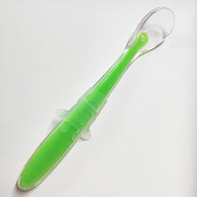 Load image into Gallery viewer, Baby Full Silicone Soft  Training Spoon Children Tableware Perfect Gift For Parents Baby Boys Or Girls Unique Design
