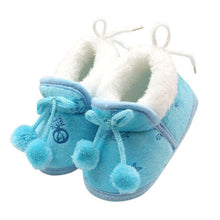 Load image into Gallery viewer, Unisex Winter Sweet Newborn Soft Baby Girls Princess Boots First Walkers Soft Infant Toddler Kids Girl Footwear Shoes
