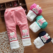 Load image into Gallery viewer, New High Quality Cotton Baby Girls Warm Winter Pants Toddler Warm Winter Leggings Trousers For Girls
