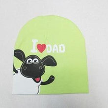 Load image into Gallery viewer, Modern Popular Baby Knitted Warm Cotton Beanie Hat cap For Toddler Baby Kids Cap for Girls &amp;  Boys I love Mama Prints Baby Hat Design
