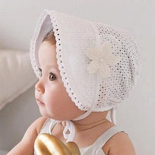 Load image into Gallery viewer, Baby Girl Summer Outdoor Beach Floral  Lovely Lace Princess  Bucket Sun Hat For Girls
