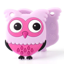 Load image into Gallery viewer, Owl Silicone Teethers Food Grade For Baby Teething  Silicone Beads Teething Toddler Toys For Kids
