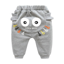 Load image into Gallery viewer, Modern Baby Boys Girls Cartoon Pants Spring High Waist Guard Belly Trousers Print Bottoms In Interesting Style For Girls And Boys
