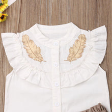 Load image into Gallery viewer, Baby Girl Dress Flag Stars Sling Striped Summer Sundress Jumpsuits Outfit Clothes For Girls In Elegant Modern Design
