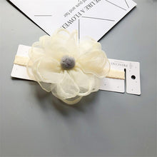 Load image into Gallery viewer, Luxury Modern Pearl Handmade Baby Girls Bowknot Crown Headband Lace Elastic Hair Band Bow For Girls Baby
