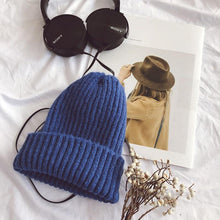 Load image into Gallery viewer, Modern Trend New Warm Baby Winter Hats for Kids Children Knitted Baby Boy Cap Kids Baby Girls Hat
