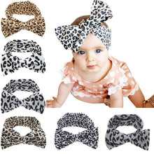 Load image into Gallery viewer, Luxury Modern Headbands Turban Head Wrap Hair Accessories Ear Printing Flowers Headwear New Bow For Kids
