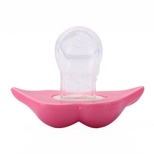 Load image into Gallery viewer, Silicone Baby Lip Pacifier Kiss Pink Rose Red Lip Shape Teeth Soothers Funny  Baby Pacifiers For Baby and For Kids
