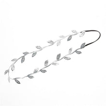 Load image into Gallery viewer, Luxury Modern Gold Silver Leaves Hairbands Summer Hair Accessories Bridal Trendy Jewelry For Mother and  Daughter
