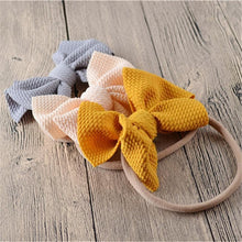 Load image into Gallery viewer, Headband Bow Girl Headbands Nylon Elastic Hair Accessories Photography Props For Baby Girls In Elegant Design

