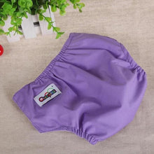 Load image into Gallery viewer, Baby Diapers Washable Reusable Nappies Grid/Cotton Training Pant Cloth Diaper Multiple Use For Baby And Kids
