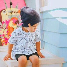 Load image into Gallery viewer, Modern Kids Girls &amp; Boys Winter Hat Soft Warm Beanie Crochet Elasticity Knit Children Casual Warm Cap For Kids

