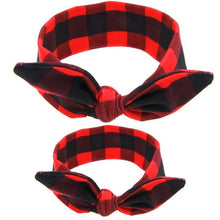 Load image into Gallery viewer, Mother &amp; Baby Headbands Print Floral Elastic Hair Bands Parent-Child Hair Accessories Bow For Baby Girls Bow in Modern Design
