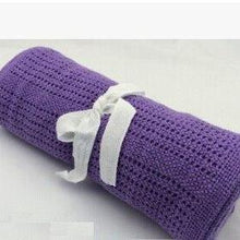 Load image into Gallery viewer, Baby Blanket Cotton Super Soft Blankets Newborn Swaddle Infant Wrap Bath Towel Girl Boy Stroller
