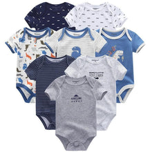 Load image into Gallery viewer, 8PCS Set Modern Baby Rompers Cotton Overalls Newborn Clothes Jumpsuit Sumemr Baby set for Boys and Girls Kids
