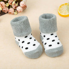 Load image into Gallery viewer, Cute Newborn Baby Cartoon Anti Slip Floor Socks For Baby Girl And Boy Casual Design Soft Warm Socks For Kids
