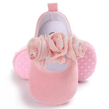 Load image into Gallery viewer, Infant Newborn Soft Sweet Baby Shoe Kids Wedding Party Dress Footwear Children Princess First Walker Baby Girl Shoes
