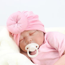 Load image into Gallery viewer, Newborn Toddler Baby Girl Turban Cotton Beanie Hat Warm Soft Cap Solid Knot Soft Wrap In Modern Style
