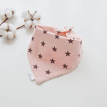 Load image into Gallery viewer, Cotton Cartoon Bandana Feeding Saliva Towel Waterproof Bibs For Baby Burp Accessory Adjustable Button Durable Baby Towels
