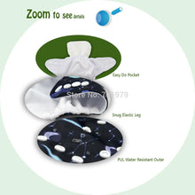 Load image into Gallery viewer, ModernLuxury Printed Baby Cloth Diaper Reusable Cloth Nappy Snap Adjustable Pocket Diaper Nappies For Baby Kids
