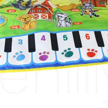 Load image into Gallery viewer, Baby Piano Mats Music Carpets Animal Barking Pad to Play Baby Toys Learning Musical Instrument Toys for Children Kids
