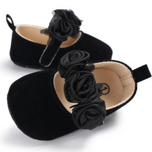 Load image into Gallery viewer, Infant Newborn Soft Sweet Baby Shoe Kids Wedding Party Dress Footwear Children Princess First Walker Baby Girl Shoes
