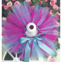 Load image into Gallery viewer, Luxury Modern Elegant Baby Girl Tulle Tutu Skirt and Flower Headband Set Newborn Dress With Big Bow And With Headband
