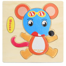 Load image into Gallery viewer, 3D Wooden Children Interesting Puzzle Toys With Animals and Cars Exellent Puzzles Intelligence Kids Early Educational Toys For Children
