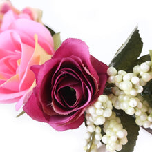 Load image into Gallery viewer, Luxury Modern Matching Flower Headband Lovely Newborn Headband Flower Crown Wreath for Mother and Kids
