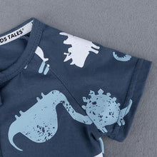 Load image into Gallery viewer, Modern Printed Newborn Baby Short Sleeved Cotton Jumpsuit Infant Cartoon Animal Costumes Clothing For Girls and Boys Kids
