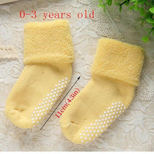 Load image into Gallery viewer, Cotton Newborn Baby Durable Anti Slip Floor Socks For Baby Boy And Baby Girl Perfect Baby Shower Gift
