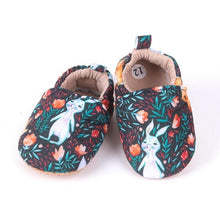 Load image into Gallery viewer, Newborns Soft Baby First Walkers Infant Toddler Shoes Cute Flower Soles Durable Crib Shoes Kids Footwear
