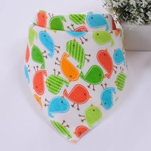 Load image into Gallery viewer, Baby Bibs Cute Cartoon Pattern bib  Burp Cloths Saliva Towel Cotton Infant Burp Cloths Bib For Kids
