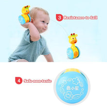 Load image into Gallery viewer, Baby Rattles Tumbler Doll Baby Toys Sweet Bell Music Roly-poly Learning Education Toys Baby Bell Baby Toys For Kids
