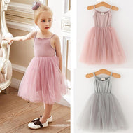 Ballet Luxury Modern Summer Baby Girl Outfit Christening Newborn Gown for Children Kids Dress